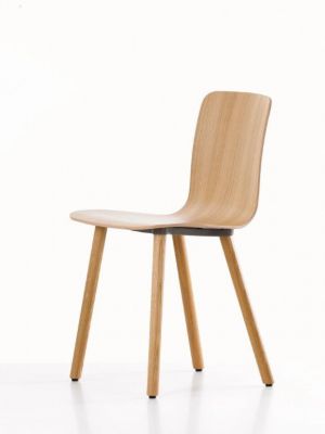 Hal Ply Wood Stuhl Vitra